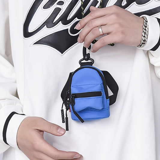 Mini Backpack Bag Charm For Men And Women With Lanyard