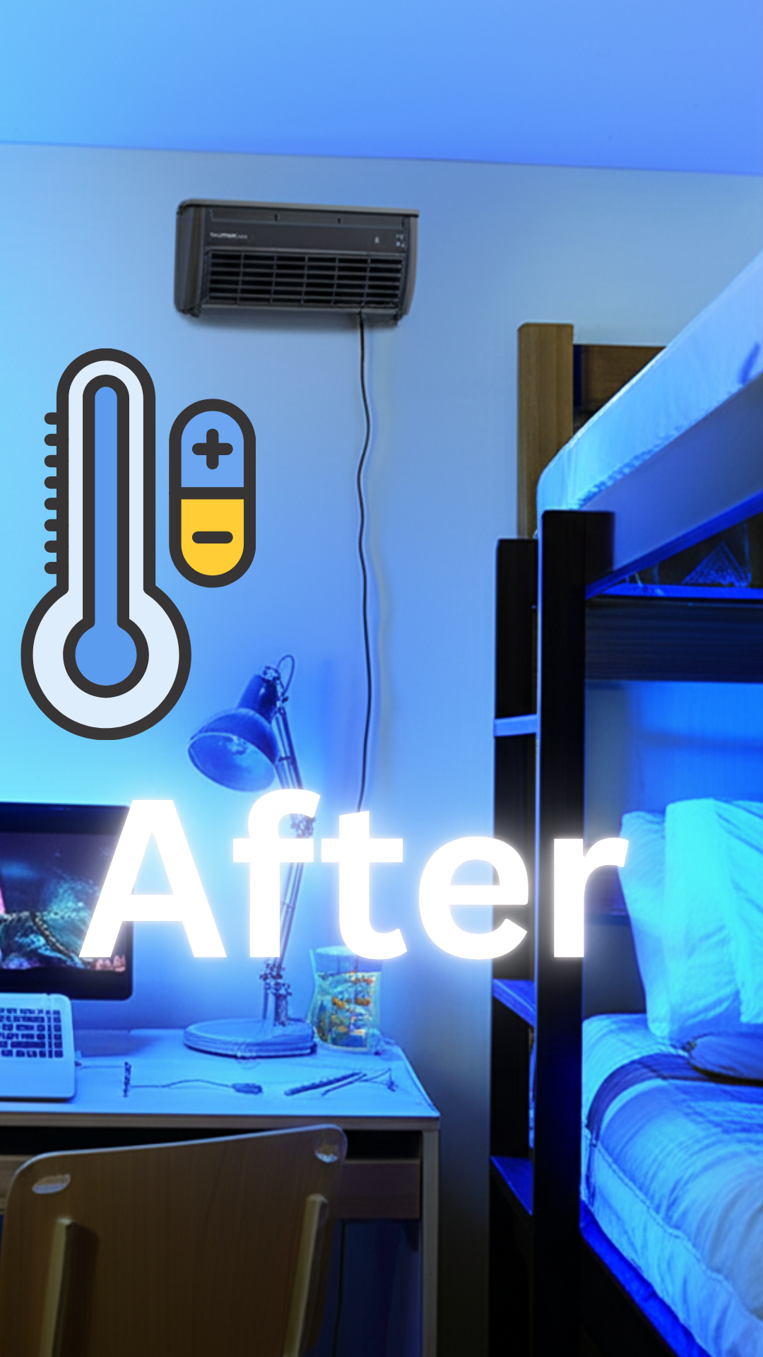Arctic Aura Dorm Fan