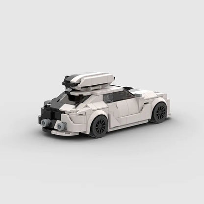 RS6 Race Car Model MOC Compatible Building Blocks