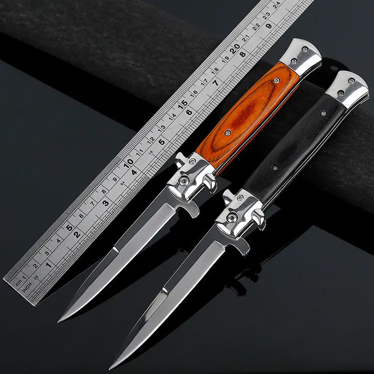 Multi-Functional Folding Knife for Outdoor Survival