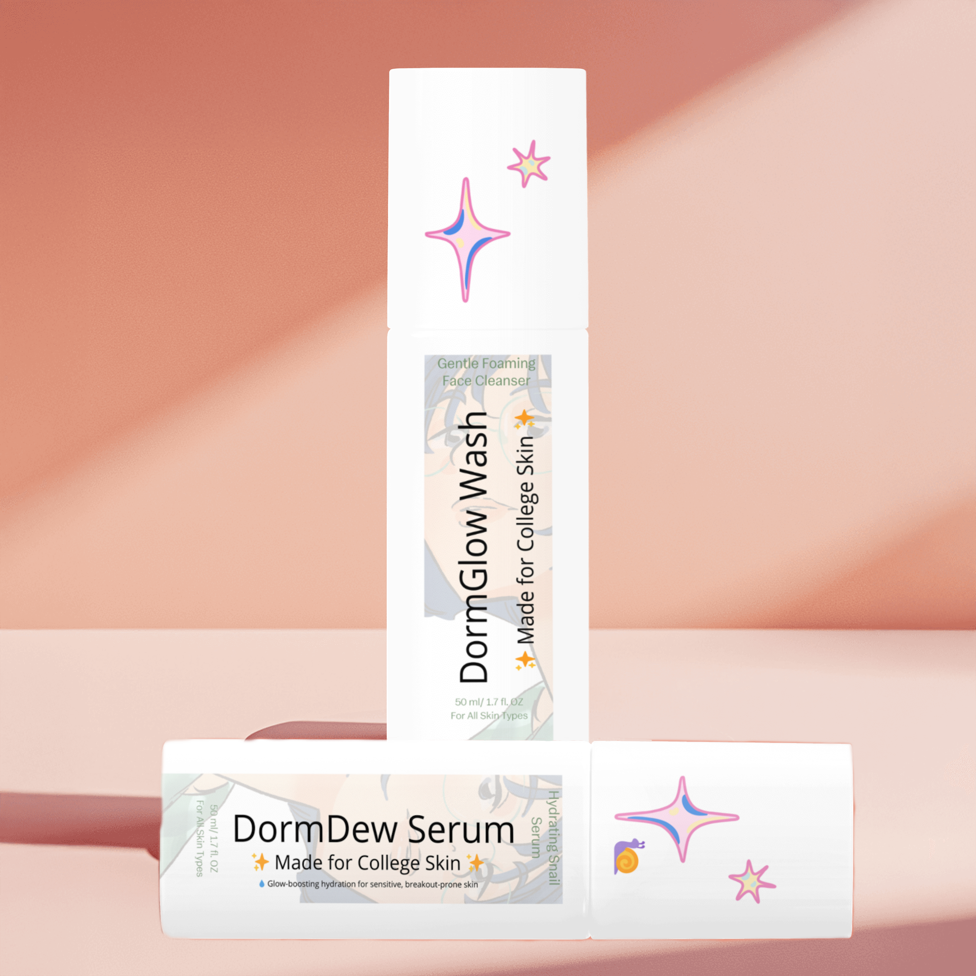 DormGlow Duo: Cleanse + Glow Bundle