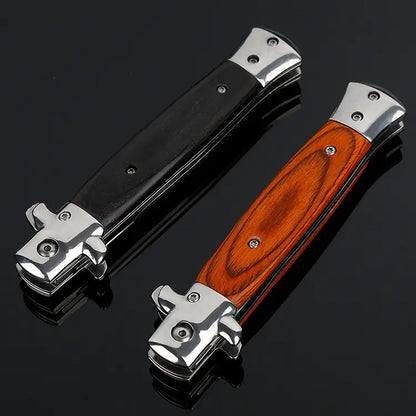 Multi-Functional Folding Knife for Outdoor Survival