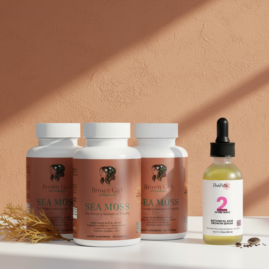 90-Day Island Glow Reset | Prana Samudra Sea Moss + Hair Oil