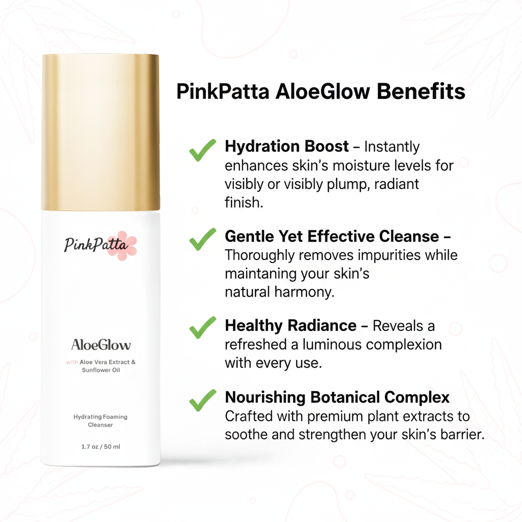 Hydrating Foaming Cleanser | AloeGlow