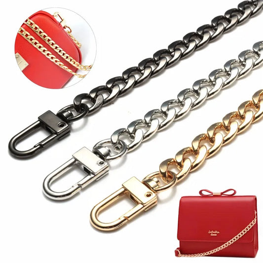 Luxury Metal Bag Chain, Handbag Shoulder Strap