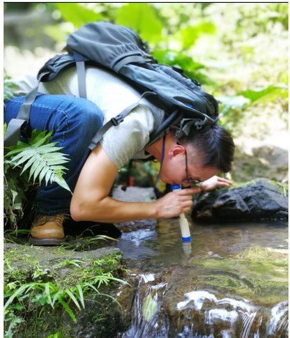 Outdoor Water Filter Gear for Camping and Survival