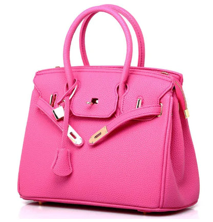 Mini Leather Handbag w/ Shoulder Strap