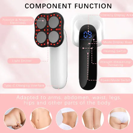 Handheld Deep Tissue Cellulite Massager for Legs, Arms, Body Sculpting