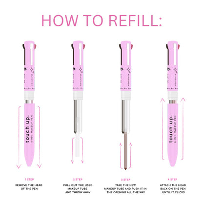 GlamPen 4-in-1 Makeup Pen with Four Colors (Single)