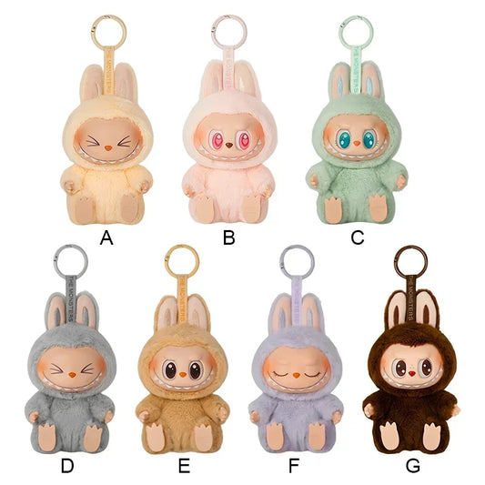 Plush 5.9inch Vinyl Face Doll Bag Keychain