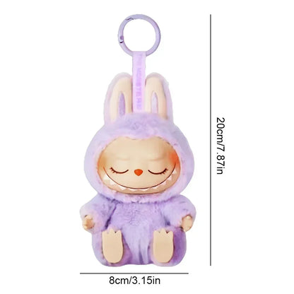 Plush 5.9inch Vinyl Face Doll Bag Keychain