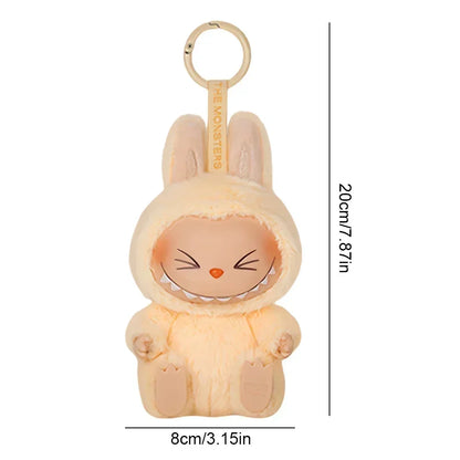 Plush 5.9inch Vinyl Face Doll Bag Keychain