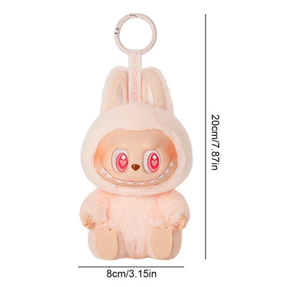 Plush 5.9inch Vinyl Face Doll Bag Keychain