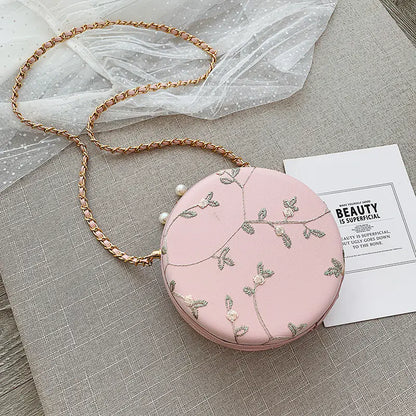 Summer Women's Crossbody Bag - Trendy Mini Round Bag