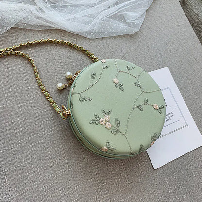 Summer Women's Crossbody Bag - Trendy Mini Round Bag