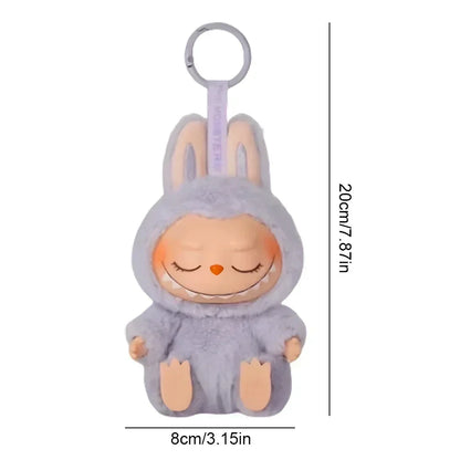 Plush 5.9inch Vinyl Face Doll Bag Keychain