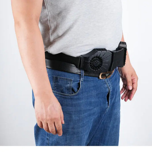 Portable High-Power Waist Fan for Outdoor and Indoor Use
