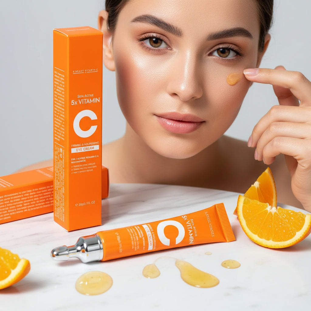 Vitamin C Brightening Eye Cream – Dark Circles, Puffiness & Fine Lines