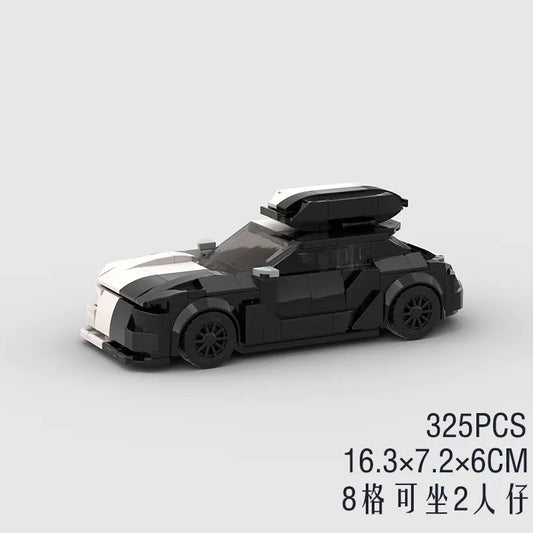 RS6 Race Car Model MOC Compatible Building Blocks