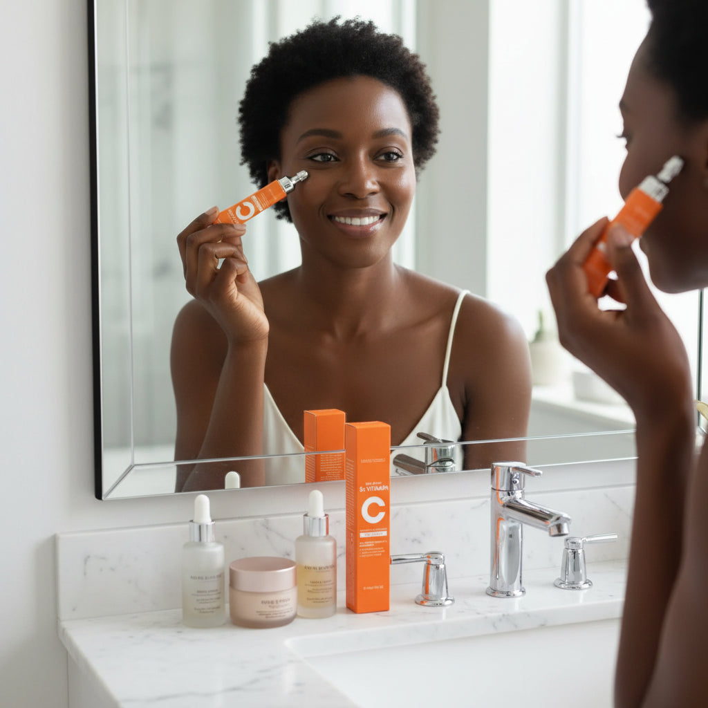 Vitamin C Brightening Eye Cream – Dark Circles, Puffiness & Fine Lines