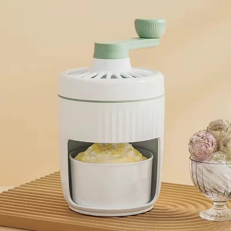 Manual Ice Shaver for Home Use - Compact Machine zd