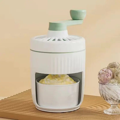 Manual Ice Shaver for Home Use - Compact Machine zd