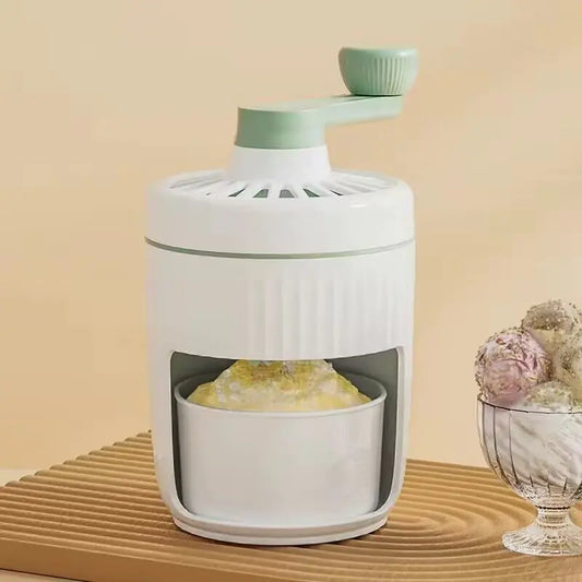 Manual Ice Shaver for Home Use - Compact Machine zd