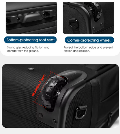 Travel Trolley Vacuum Compression Wheeled Suitcase