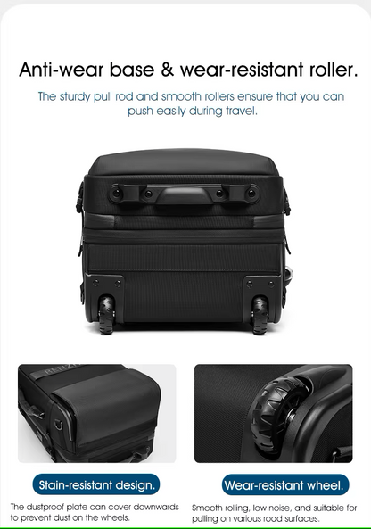 Travel Trolley Vacuum Compression Wheeled Suitcase
