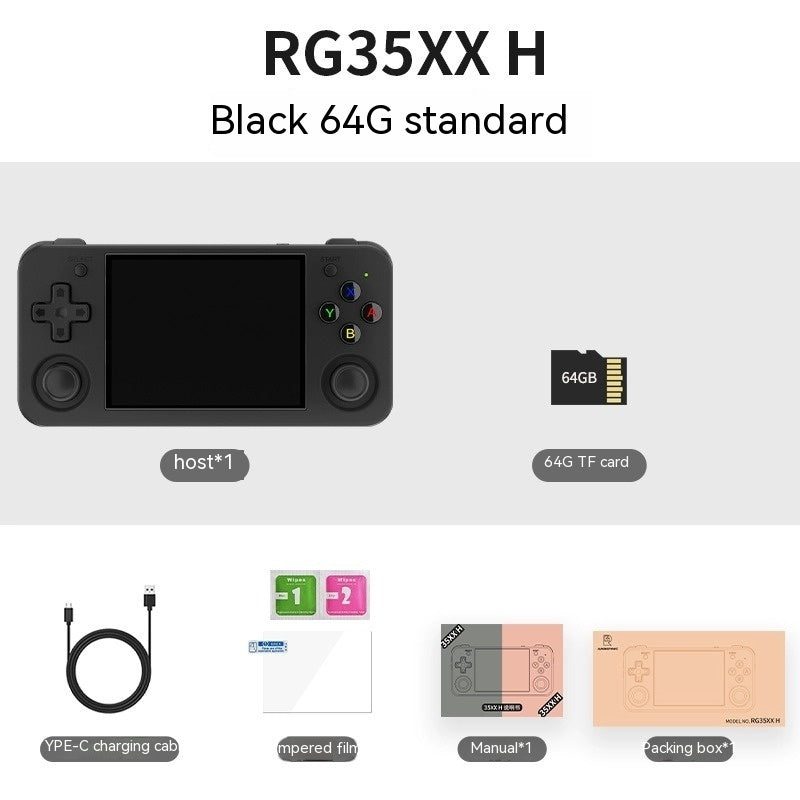 Horizontal Handheld Retro Game Machine RG35XX