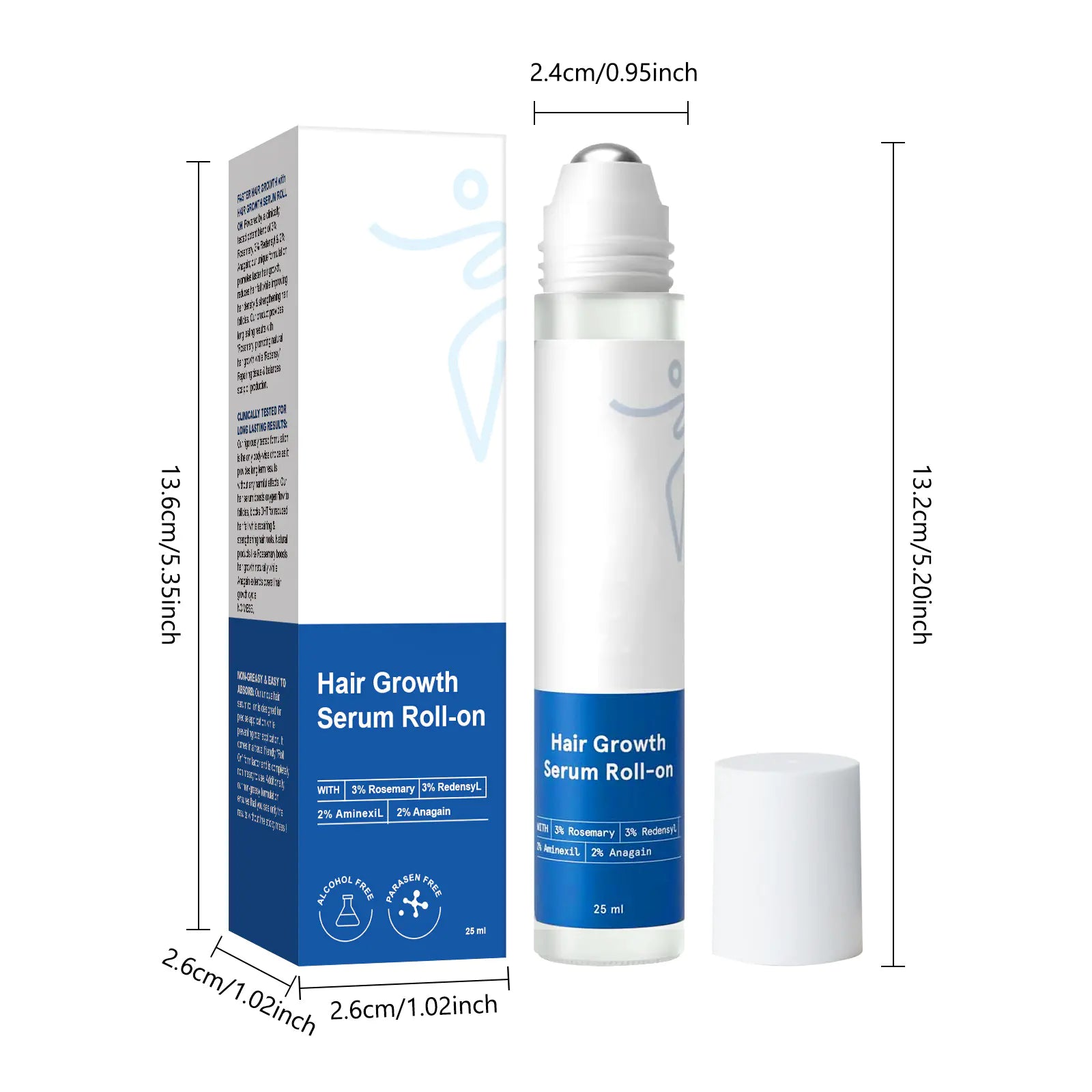 PinkPatta Hair Growth Serum Roll On