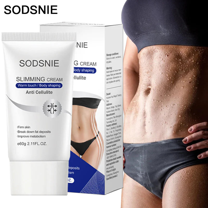 Slimming Cream for Weight Loss and Cellulite Removal