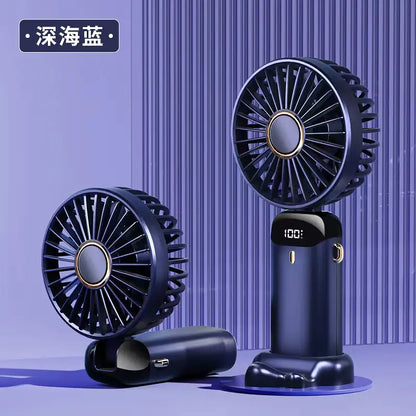 Mini USB Portable Desktop Folding Fan for Office Use -zd
