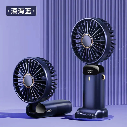 Mini USB Portable Desktop Folding Fan for Office Use -zd