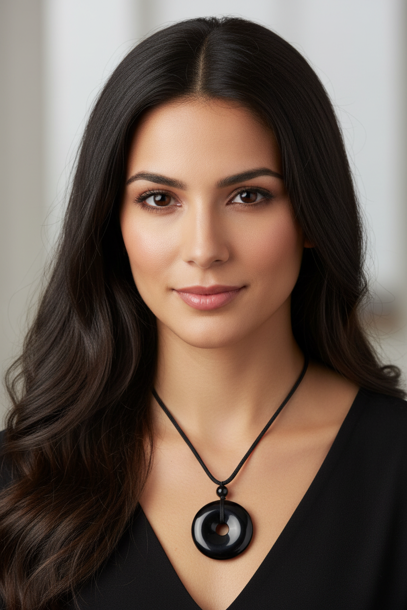 AuraGuard Obsidian Necklace