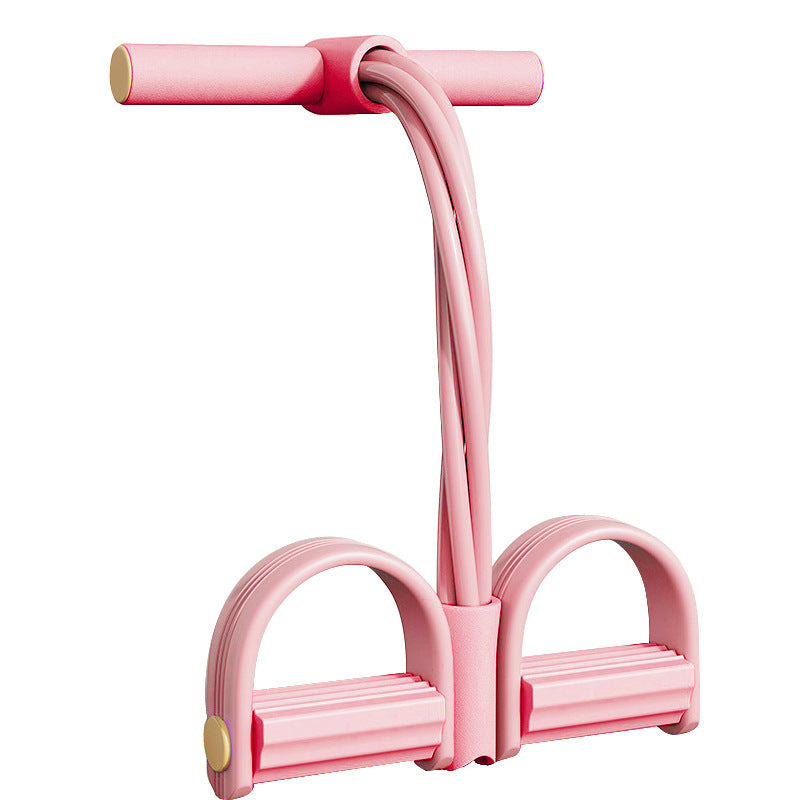 6-Tube Pedal Puller Resistance Rope, Foot Pedal Resistance Band, Yoga Elastic Exercise Bands, Stretching Slimming Training, Strength Exercise, Resistance Workout,