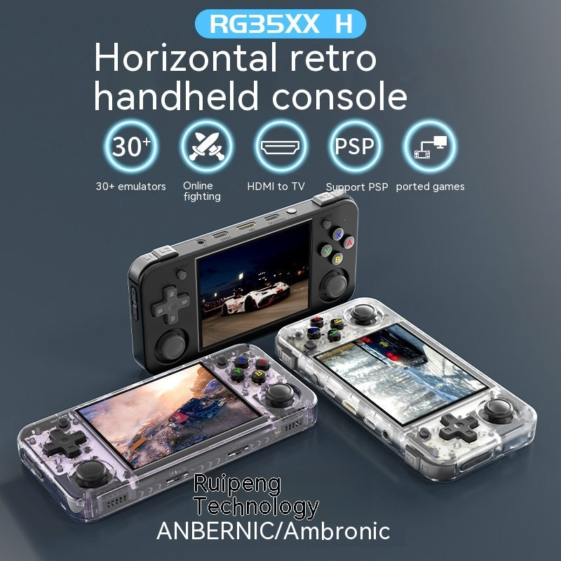 Horizontal Handheld Retro Game Machine RG35XX