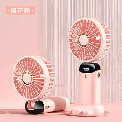 Mini USB Portable Desktop Folding Fan for Office Use -zd