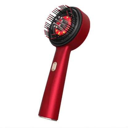 Electric Massage Comb Home Scalp Drain Comb Red Light Anti-slip Hair Care Multi-functional Massage Comb-zd