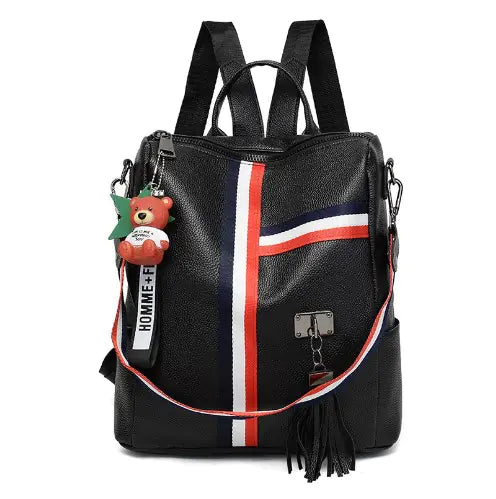 Leather Travel Backpack