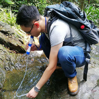 Outdoor Water Filter Gear for Camping and Survival