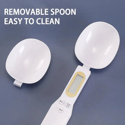 Digital Measuring Spoon Electronic Scale Spoon Weighing for Food Coffee Powder Tea Ingredients Spice Baking Kitchen Gram Measuring Spoons High Precision 0.1g