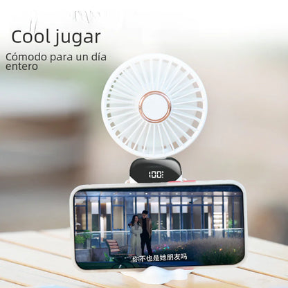 Mini USB Portable Desktop Folding Fan for Office Use -zd