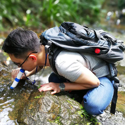 Outdoor Water Filter Gear for Camping and Survival