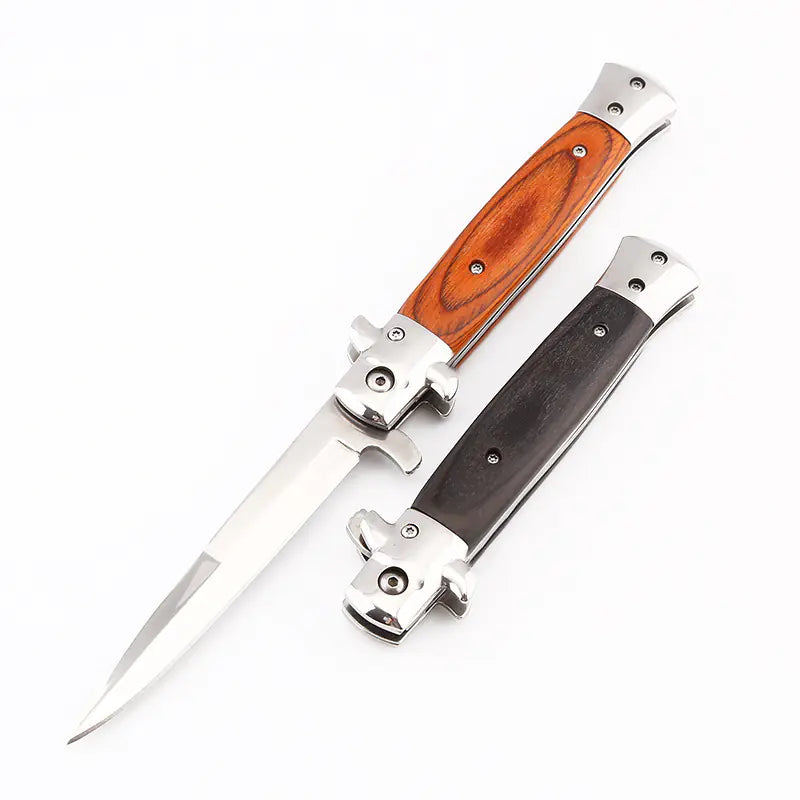 Multi-Functional Folding Knife for Outdoor Survival