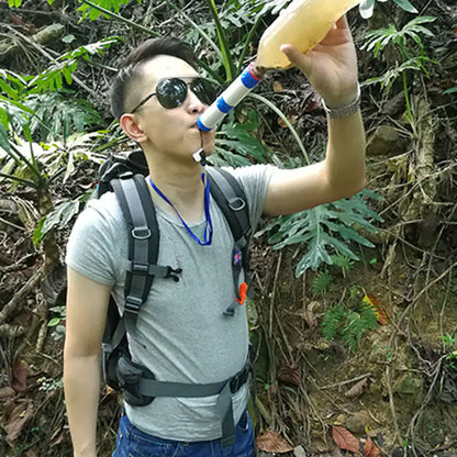 Outdoor Water Filter Gear for Camping and Survival
