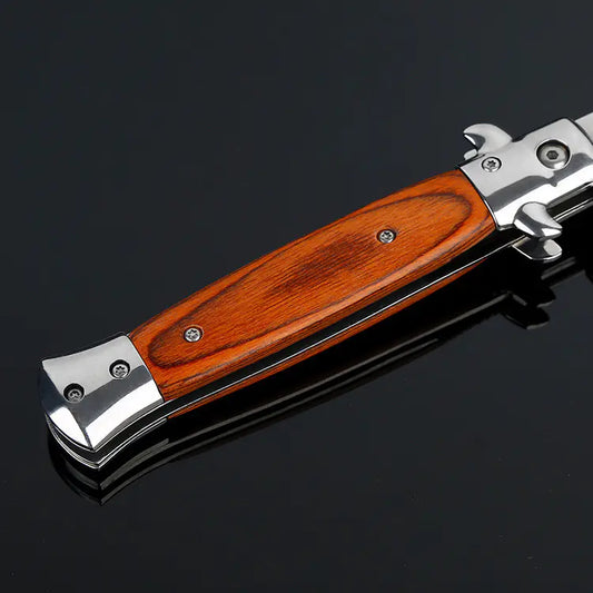 Multi-Functional Folding Knife for Outdoor Survival