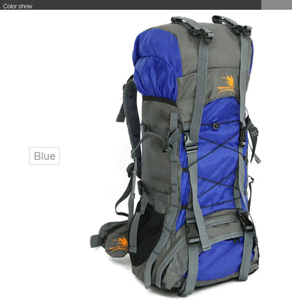 60L Waterproof Outdoor Hiking Backpack for Travel